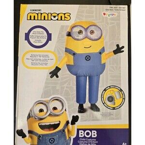 Bob Inflatable Minions Despicable Me Movie Fancy Dress Halloween Child Costume